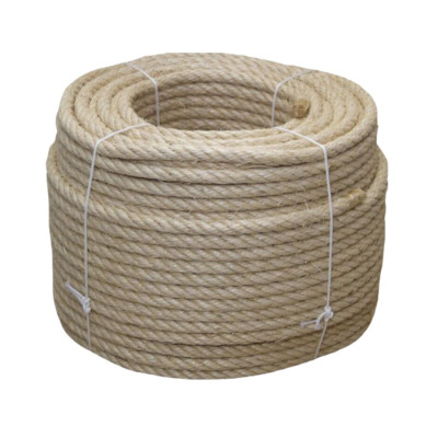 Cuerda sisal 4 cabos rollo 100 metros Cuerda sisal 4 cabos rollo 100 metros
