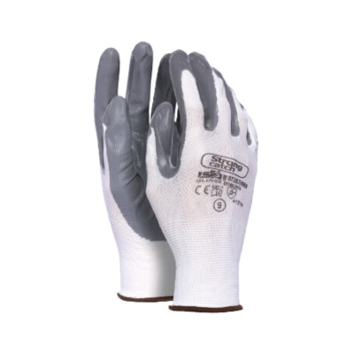 Guante nylon y nitrilo